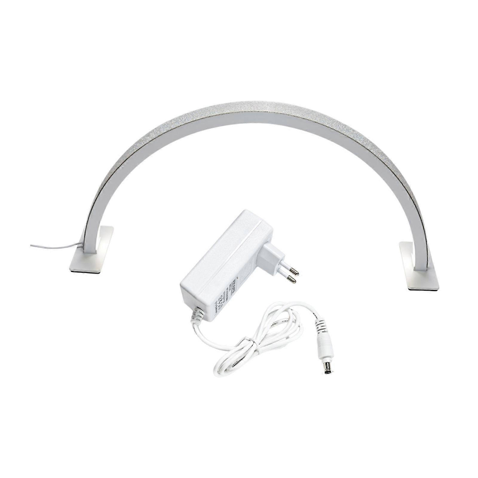 Half Moon Light for Desk 3 Color Nail Table Light for Skincares Eyebrows SPA small