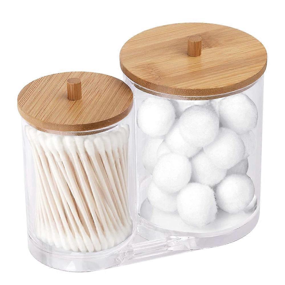 Cotton swab storage box 2-in-1