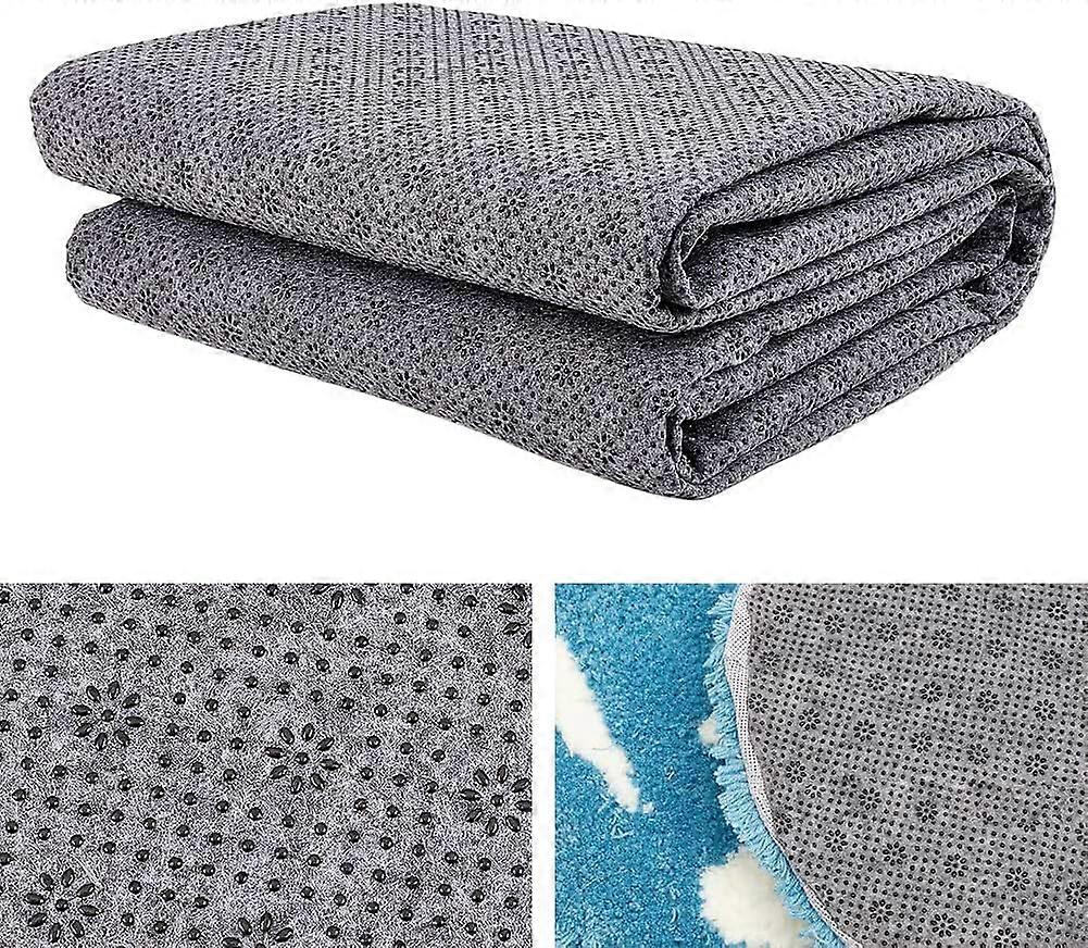 Tufting Backing Fabric Non-Slip Tufting Cloth Thick Final Backing Fabric Primary Tufting Cloth Felt Fabric with Plum Blossom Pattern for Tufting Gun C