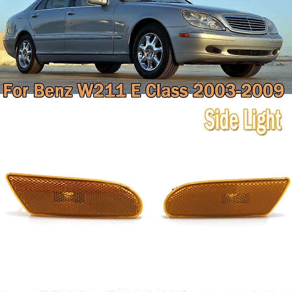 For Car Side Marker Light Fit For Benz W211 E Class 2003 2004 2005 2006 2007 2008 2009 2208200121 2208200221 Turn Signal Lamp