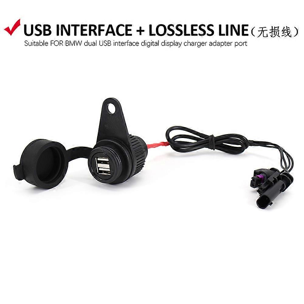 USB Double Socket NEW For BMW G310GS G 310 GS G 310GS With Lossless Line