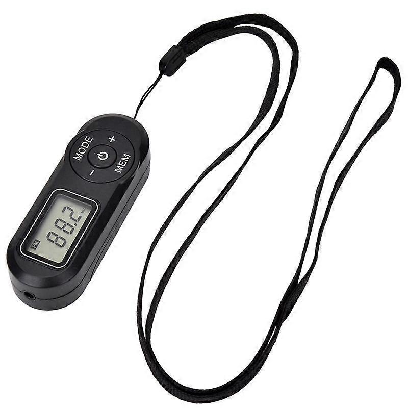 FM Radio Portable Sports Radio Receiver with LCD Display FM Radio Headphone