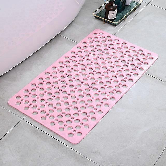 Non Slip Bathtub Mat and Shower Mat PVC Soft with Drain Holes Bathroom Mats