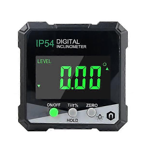 Digital angle finder, protractor/protractor with LCD
