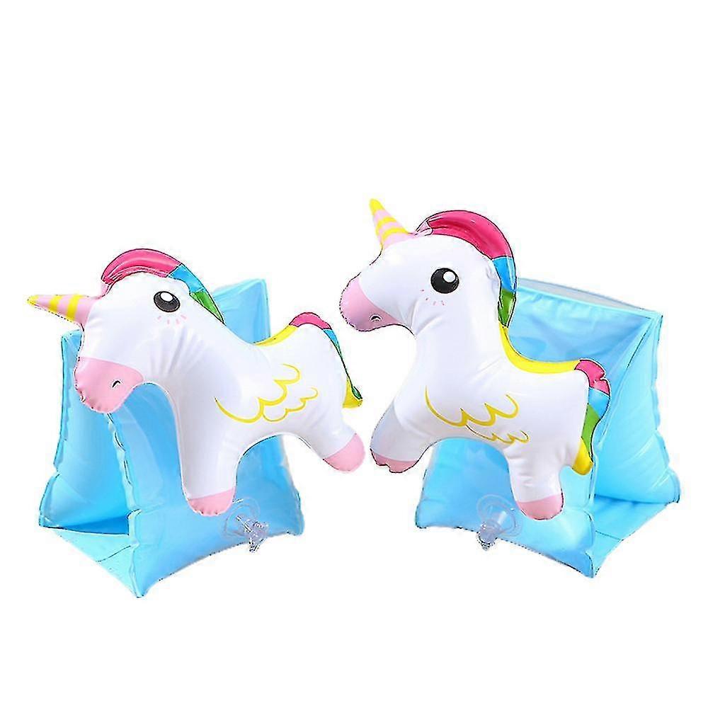 Cartoon Swim Arm Floaties Inflatable Swim Armbands Swim Floater Sleeves Swimming Arm Float Rings For Kids