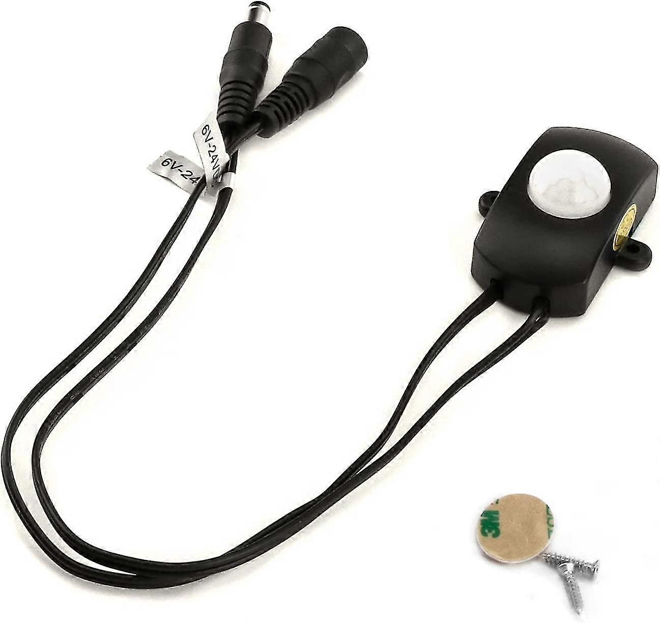 Motion Sensor Switch, Dc 6v-24v 5a Automatic Mini Pir Infrared Motion Sensor Detector Switch For Led Strip Light