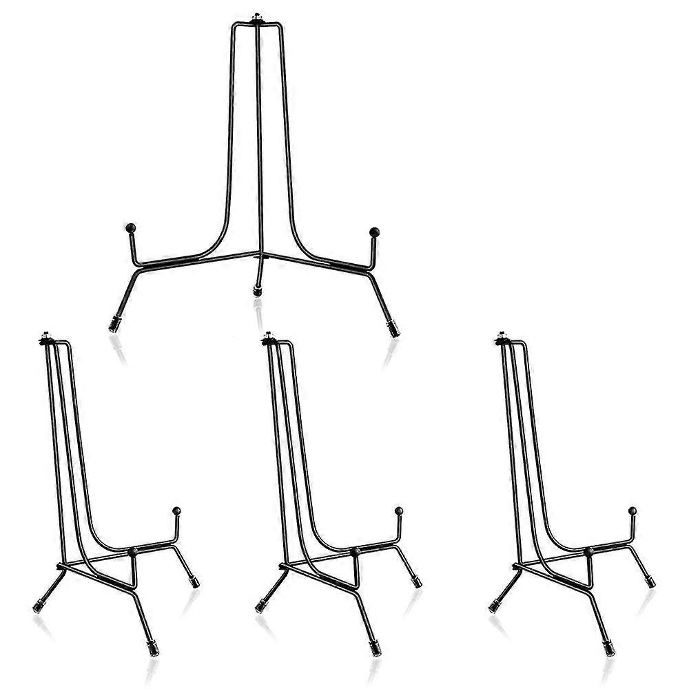 5 packs iron display stand,6inch black iron easel plate