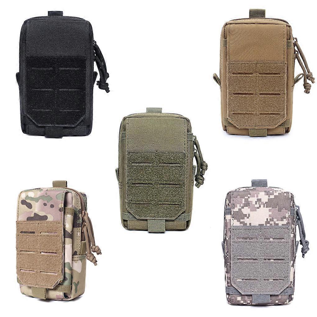 Outdoor Money Coins Pouch Men Outdoor Waist Pack with Smooth Zipper for Vacation Outing Cycling Climbing