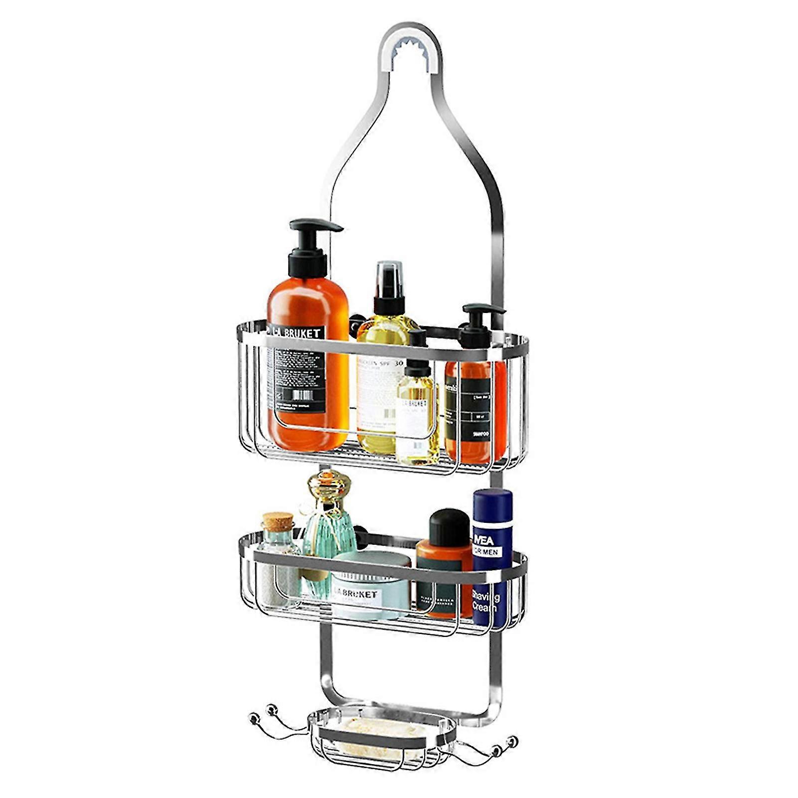 Bathroom Shower Basket Shelf Hanging Shower Hook