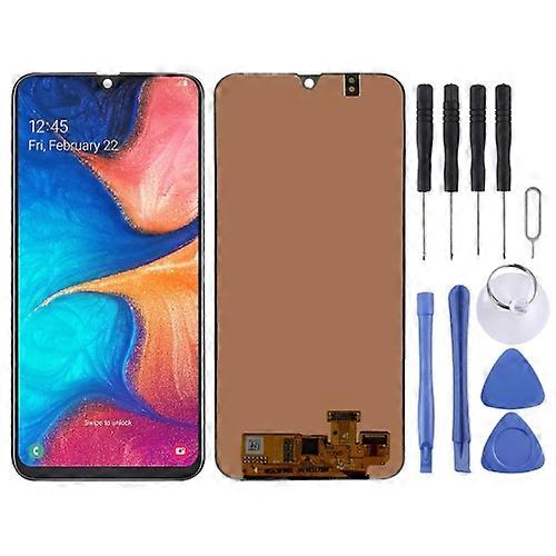 ORIG Super AMOLED LCD Screen for Galaxy A20 with Digitizer Full Assembly