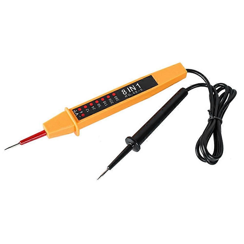 Tester Voltage AC DC 6-380V Auto Electrical Pen Detector with LED Light for Electrician Testing Vo