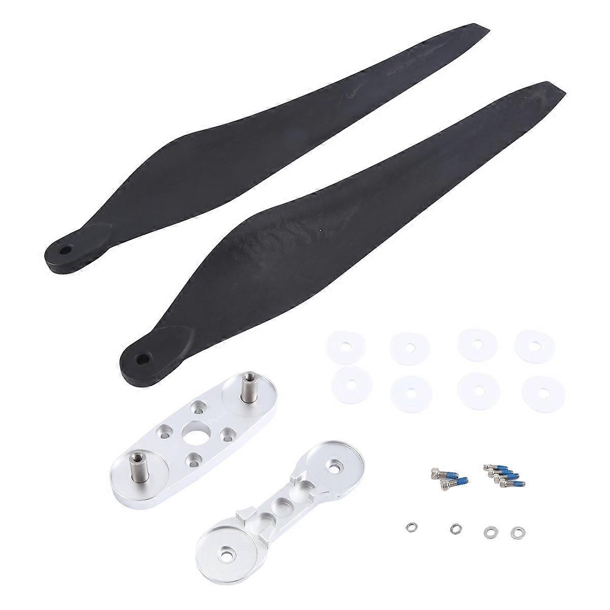 2 PCS 3411 CCW Folding Propeller for X9 Motor for Agricultural Drone with Adapter