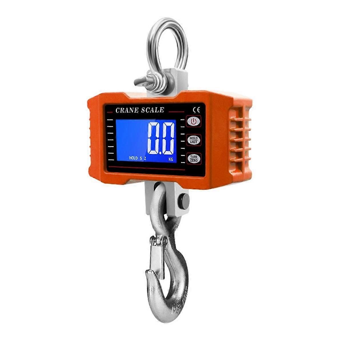 Digital Crane Scale 1000Kg Digital Hanging Scale Industrial Heavy Duty Crane Scale for Farm,Factory