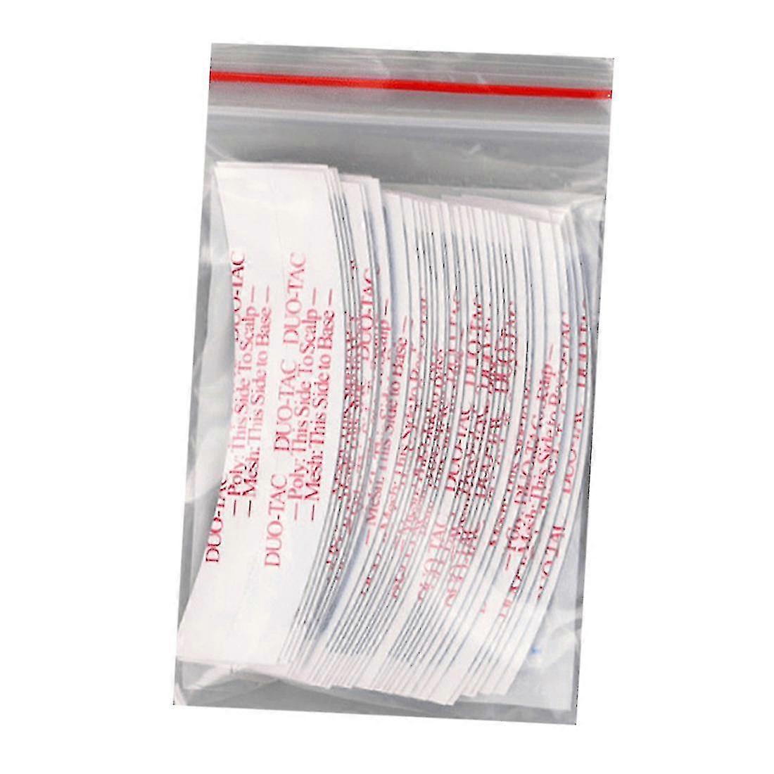 36pcs/lot Super Strong Lace Wig Tape With Slitting Line Sided Adhesive Extension Hair Tape Strips F