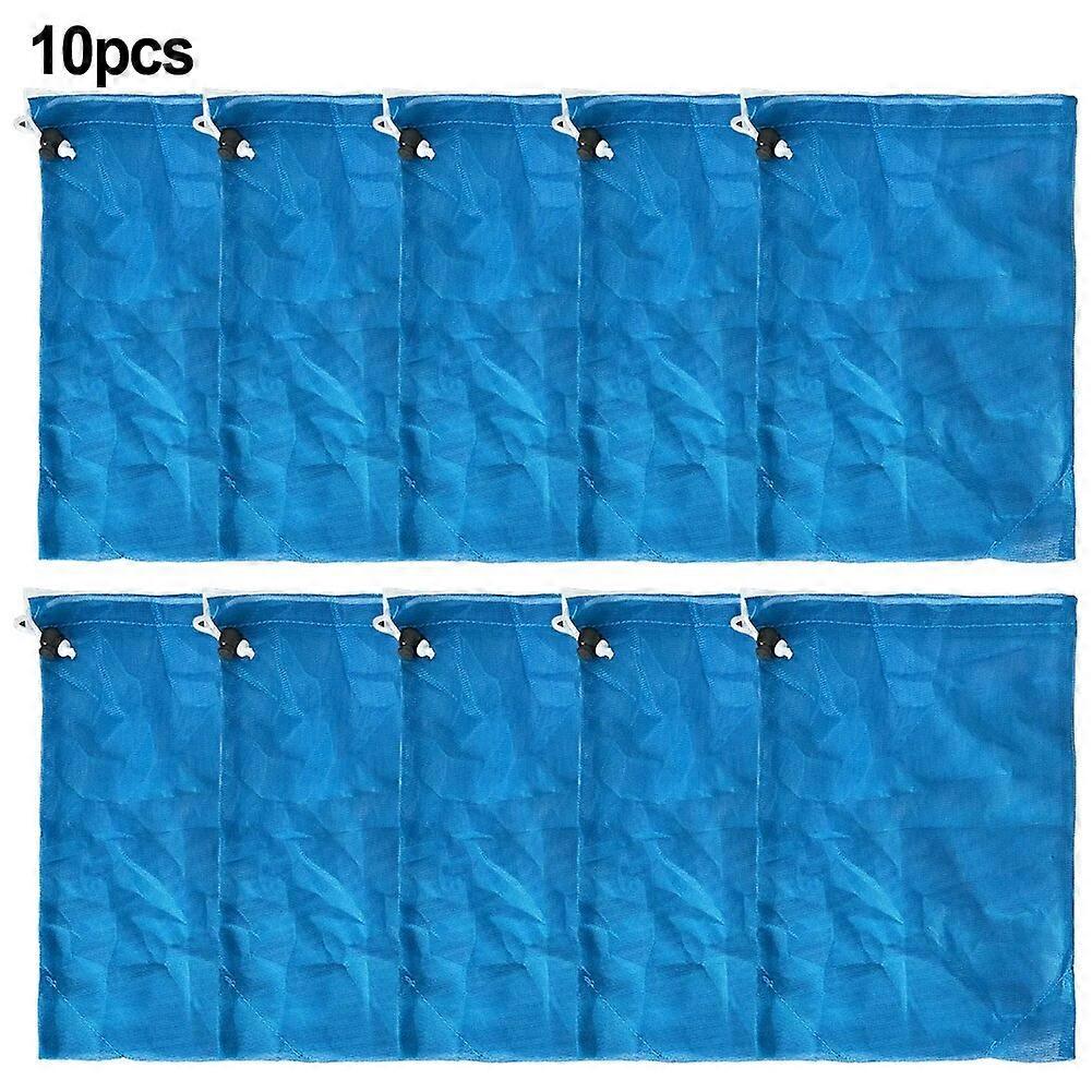 Universal Fine Mesh Bag Pull-N-Lock Cord Vacuum Pool Cleaner For Leaf Eater Vacuum Skimmer Eater Gulper Net Leaf Catcher