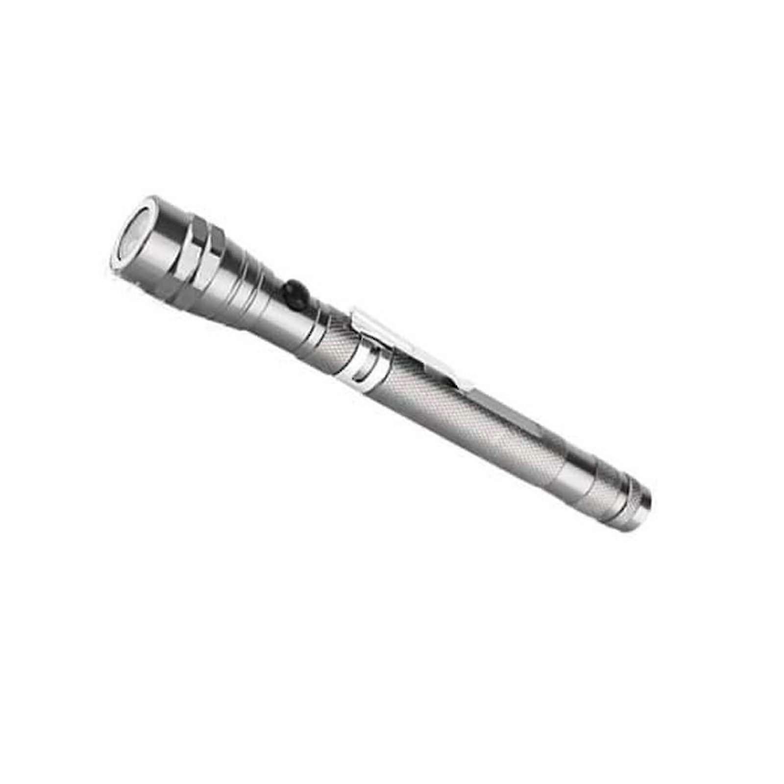 Antenna Light Dual Magnet Work Light Rotating Telescopic Multifunctional Flashlight