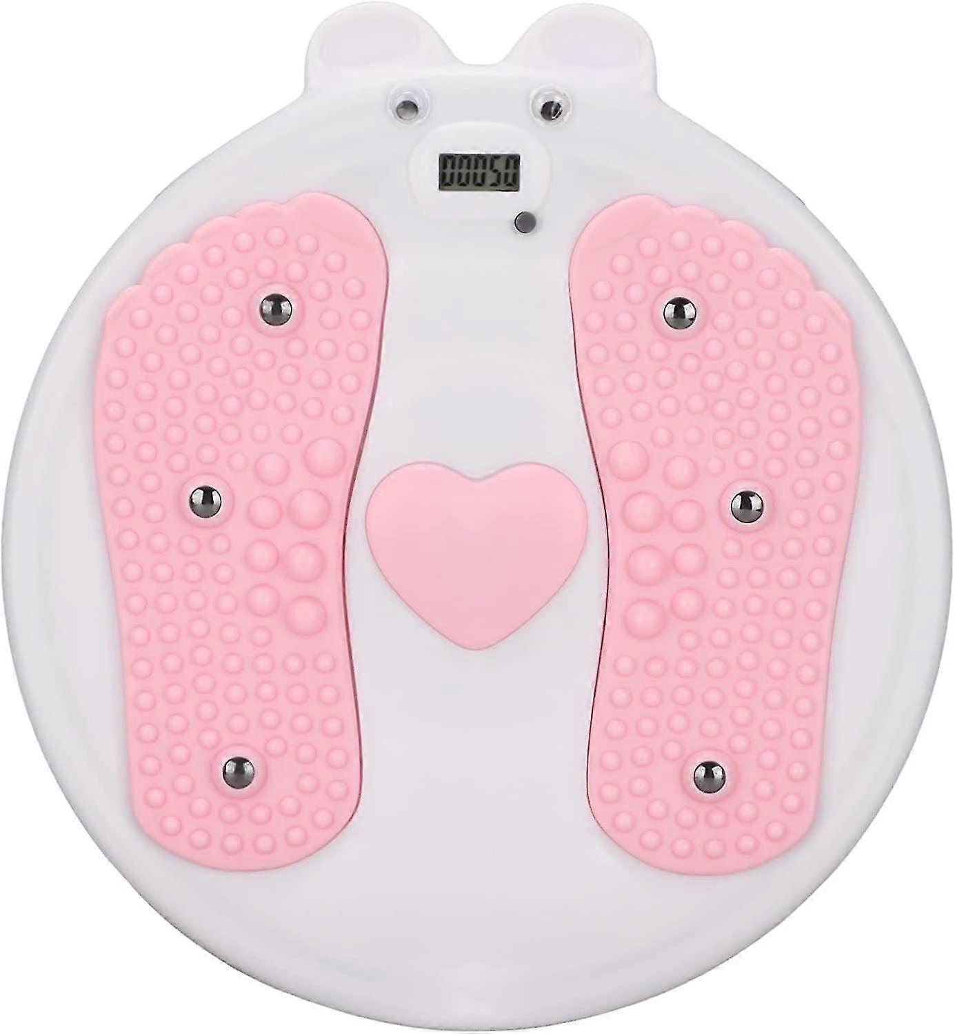 Waist Twist Plate Electronic Abdominal Twist Board Abdominal Exercise Balance Board With Counting Function Balance Rotating Board For Slimming And Str