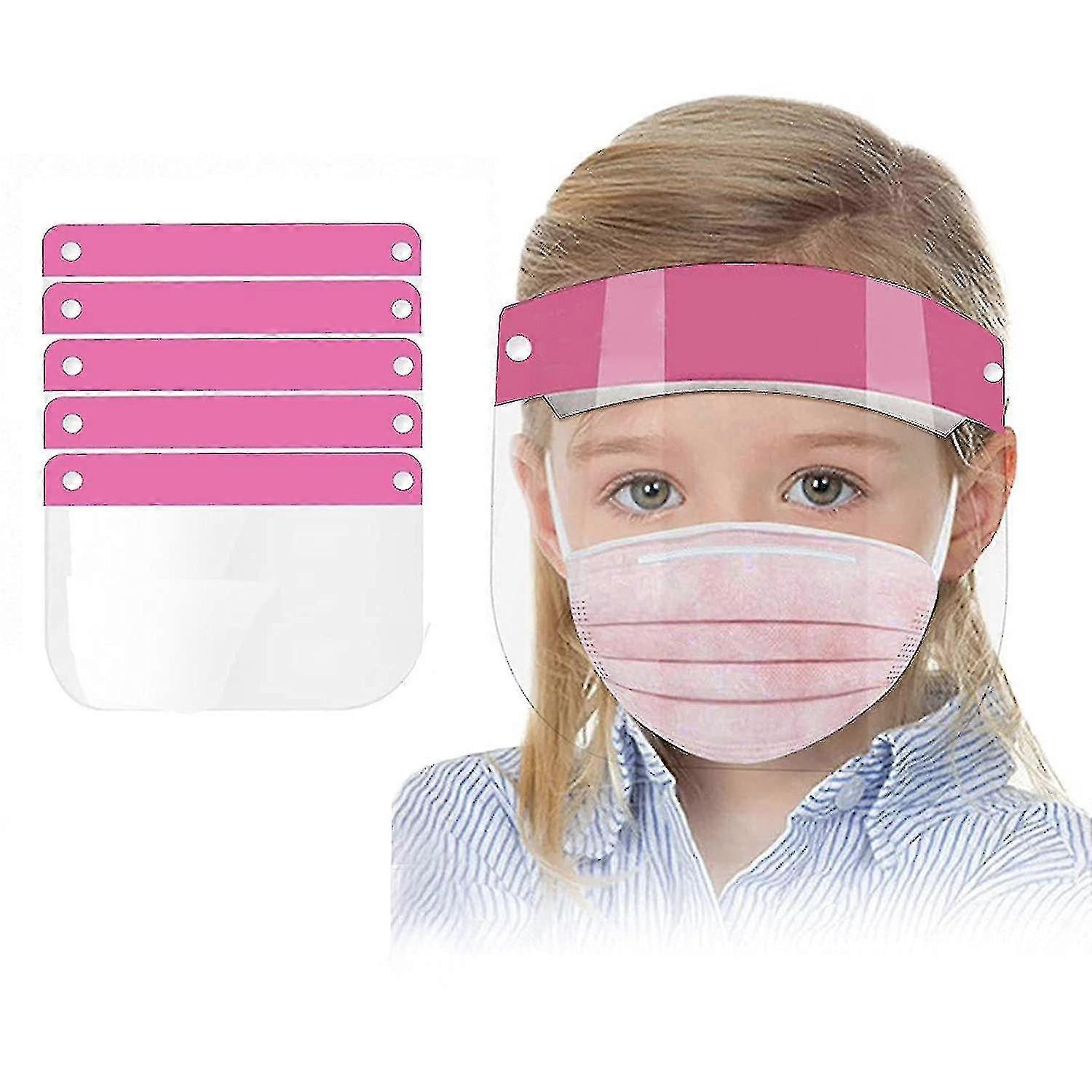 10pcs Kids Face Shields, Safety Kids Face Shields, Clear Anti-fog Face Shields