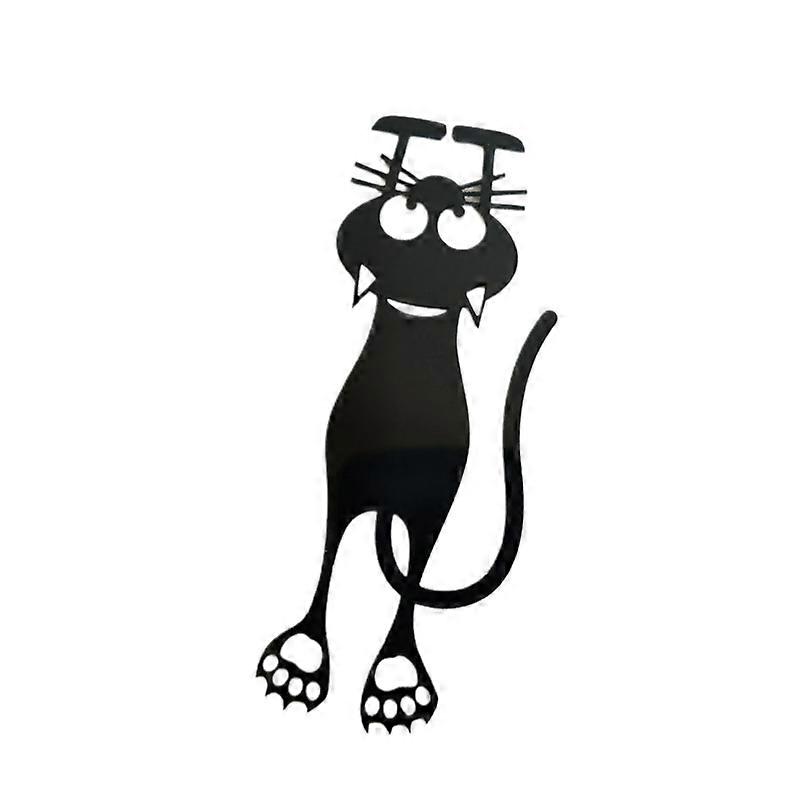 Creative Funny Hollow Cat Pattern Book Page Bookmark Stationery Learning Supply KAESI