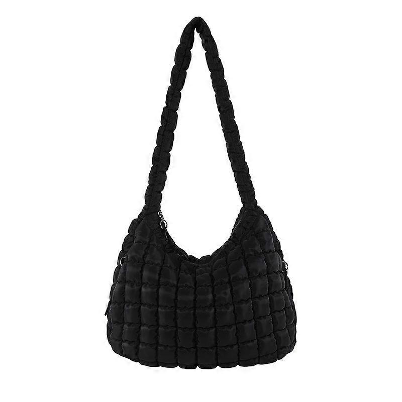 Quilted Tote Bag Large Quilted Carryall Puffer Shoulder Bag Lightweight Quilted Padding Hobo Bag Quilted Bag