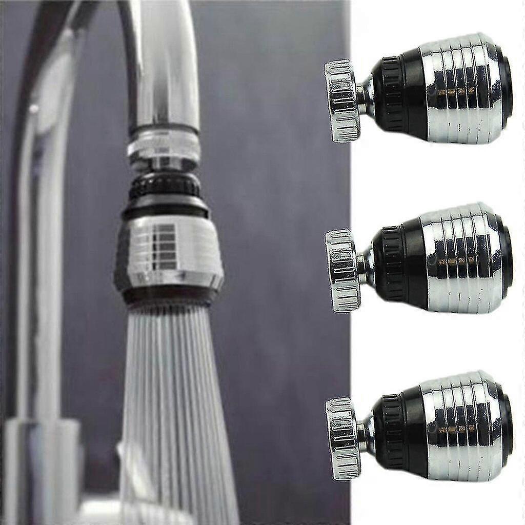 360 Rotatable Kitchen Faucet Aerator Curved Water Saving Aerator Diffuser Nozzle Filter Shower