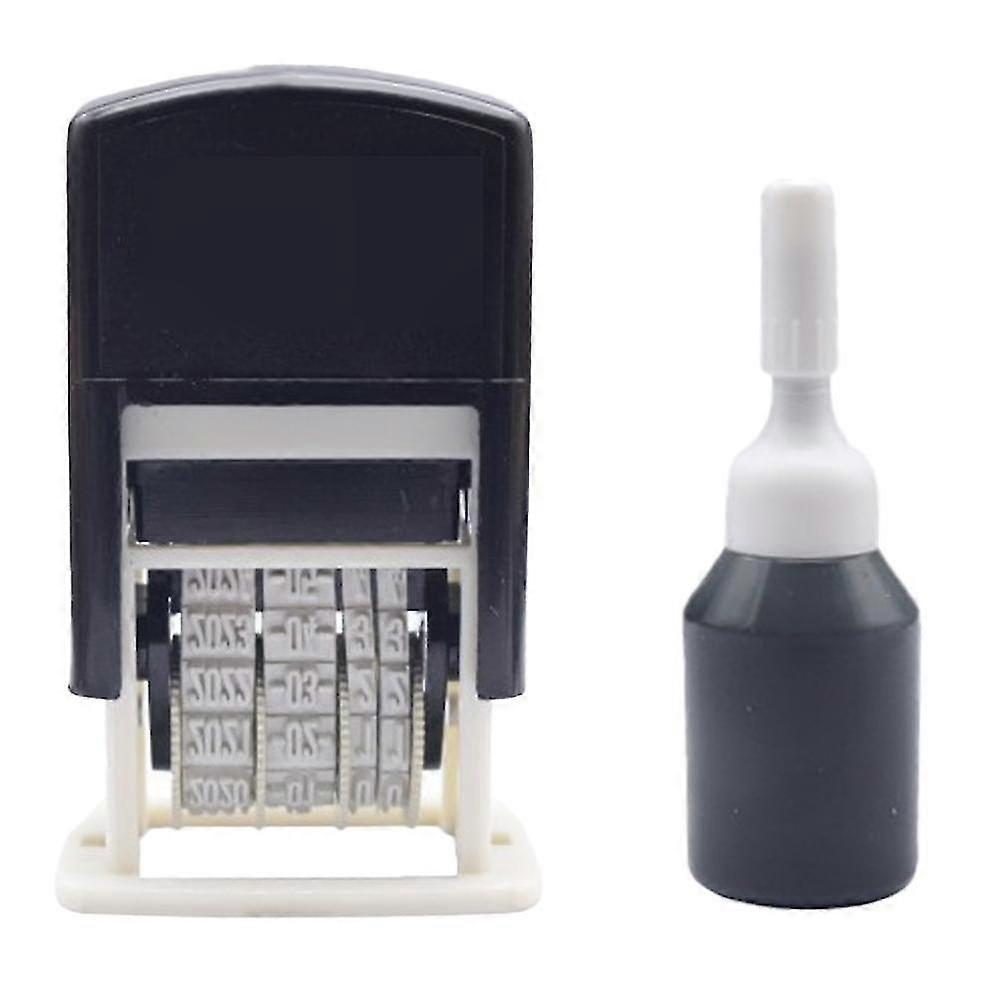 Simple Business Automatic Back Ink Stamp Date Stamp Digital Stamp