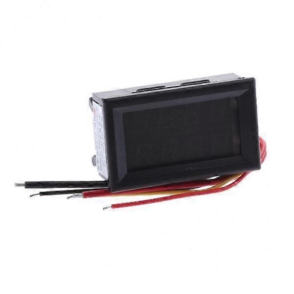 2xLCD Digital Voltmeter Lithium Battery Capacity Voltage Meter 0-99.9V Red