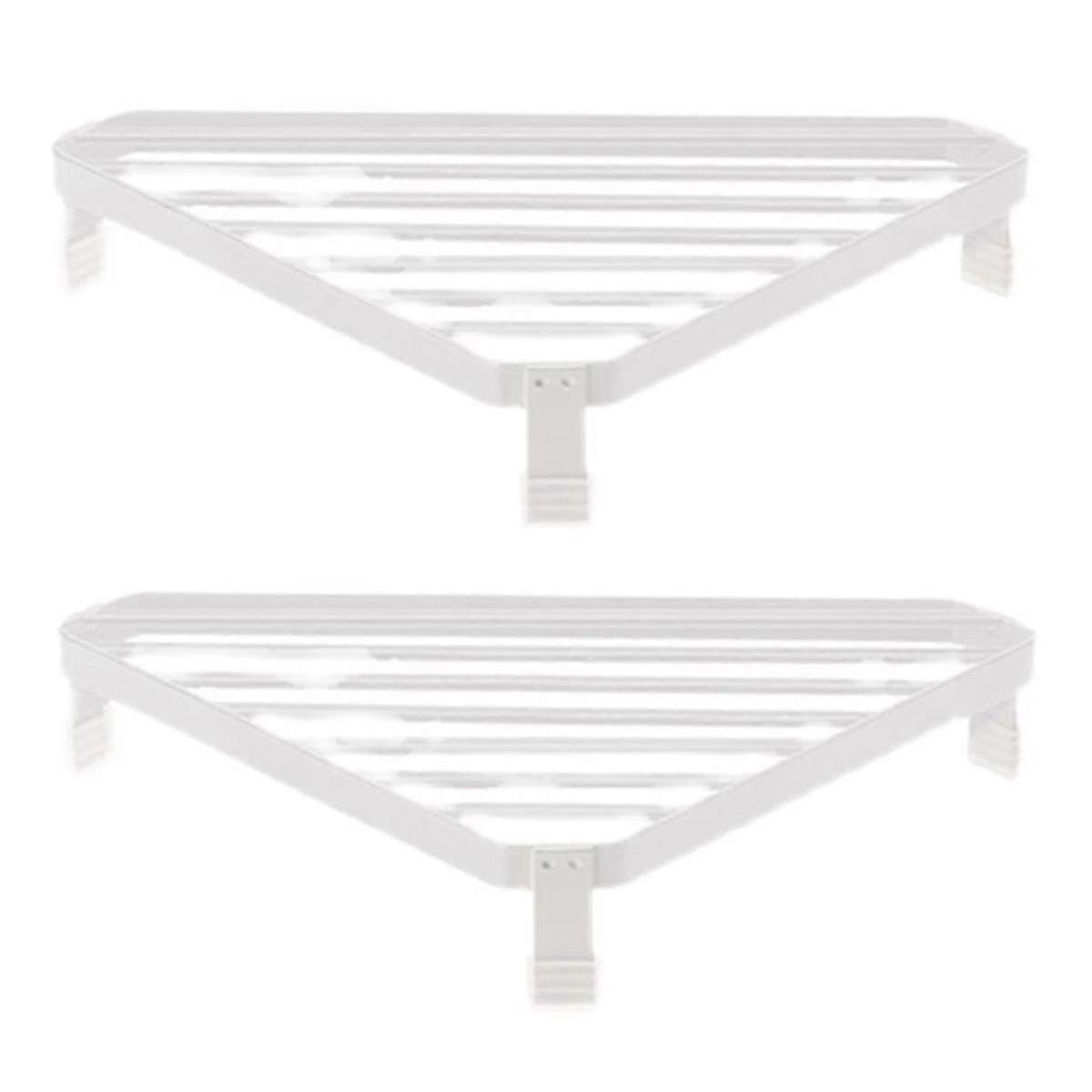 Furnace Angle Frame Wrought Iron Triangular Iron Frame Shelf Pot Rack Anti-Scalding Corner Table Wh