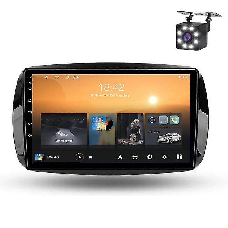 Car Multimedia For Benz Smart Fortwo 3 C453 A453 2014-2020 Video Radio Player Carplay Navigation Aut