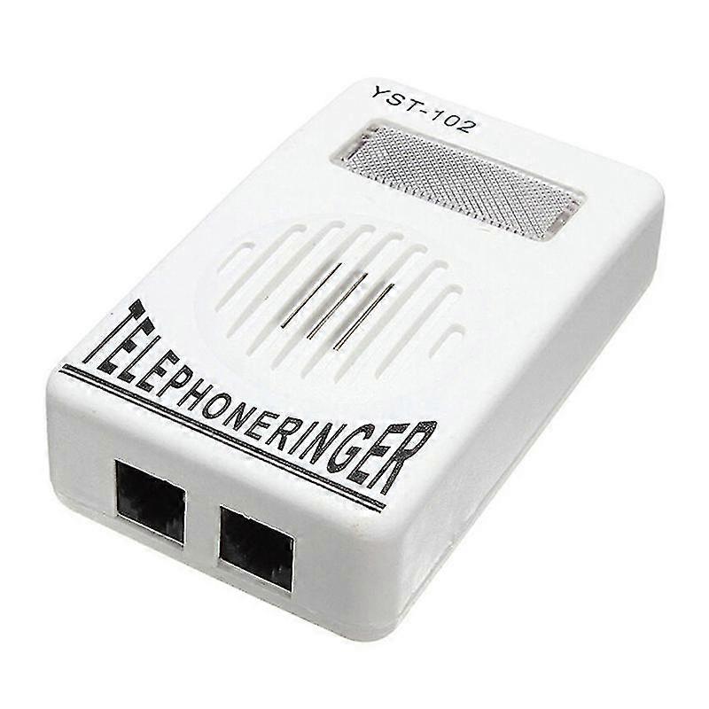 Extra-loud Telephone Phone Bell Ringer Strobe Light Flasher Sound Amplifier