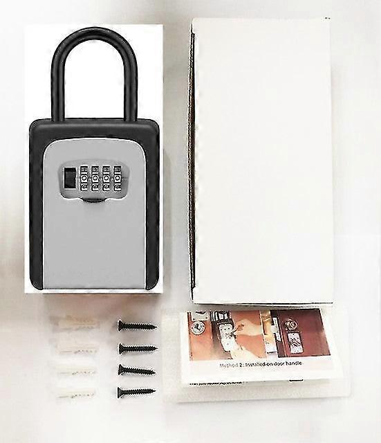 Safe Box With Code Security Secret Stash Car Key Lock Hidden Storage Safety Hide Locker Safes For Home Outdoor Small Cabinet