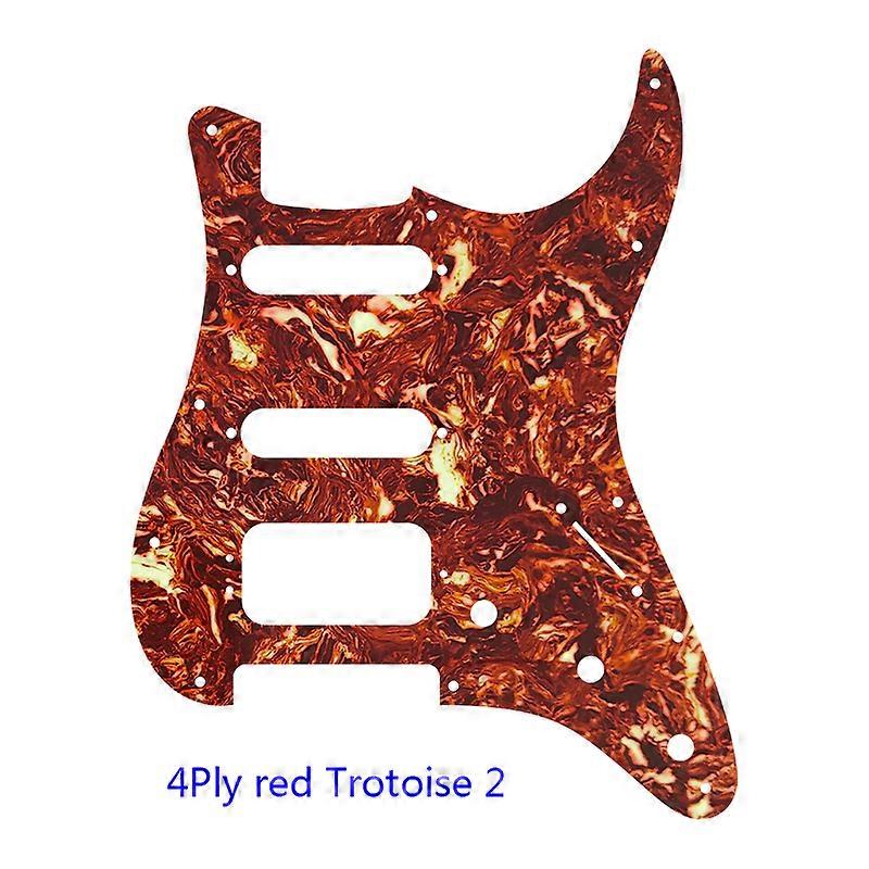 XinYue Custom Quality Gitarrenteile - für US fd 11 Schraubenlöcher MIM St SSH Humbucker Gitarre Schlagbrett Kratzplatte Flammenmuster