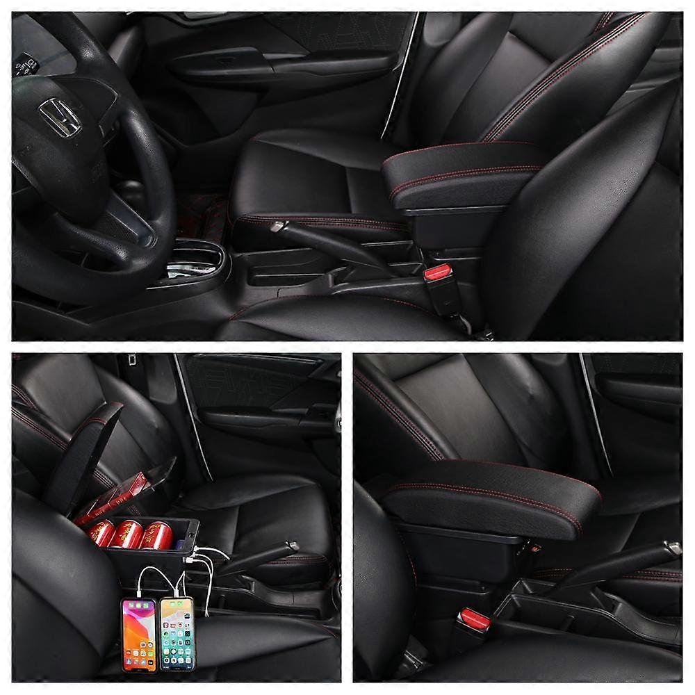 עבור רנו קליאו 4 עבור רנו קליאו 3 III IV אביזרי תיבת משענת יד לרכב אחסון ממשק USB נשלף