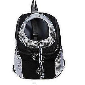 mesh backpack travel double shoulder portable head carrier