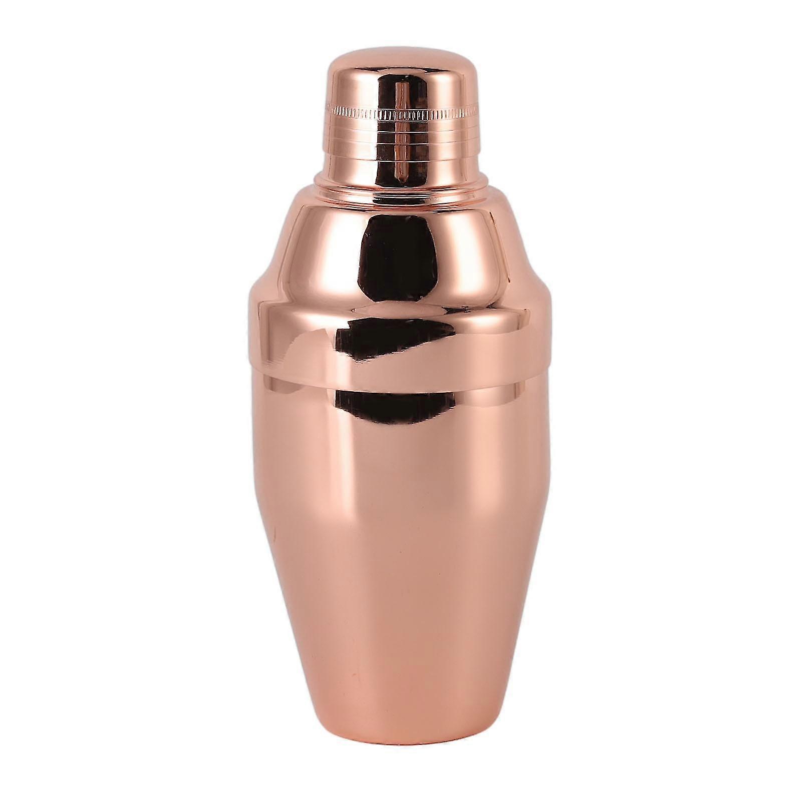 304 Stainless Steel Cocktail Shaker 350ml - Home Bartending Kit for Mixed Drinks