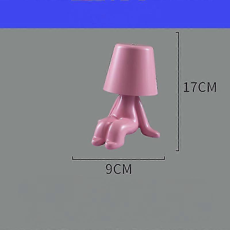 Thinker  Creative Color Lamp Collection Small Small Living Room Table Lamp Home Decoration Gift  C