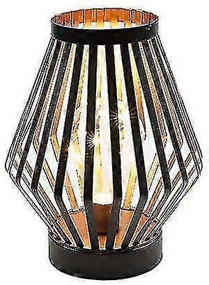 Metal Cage Led Lantern Battery Powered