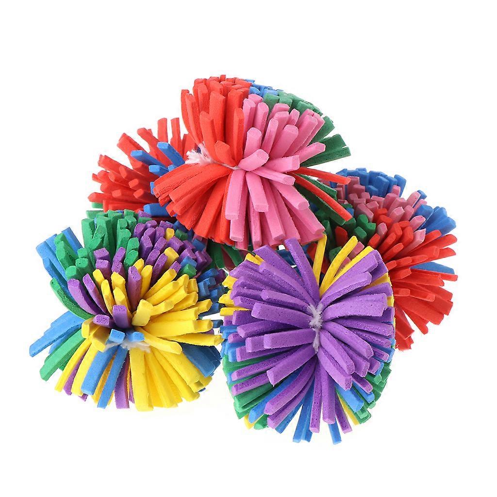 猫用インタークティブ玩具色付きフラワーボール玩具チェイス玩具子猫用玩具