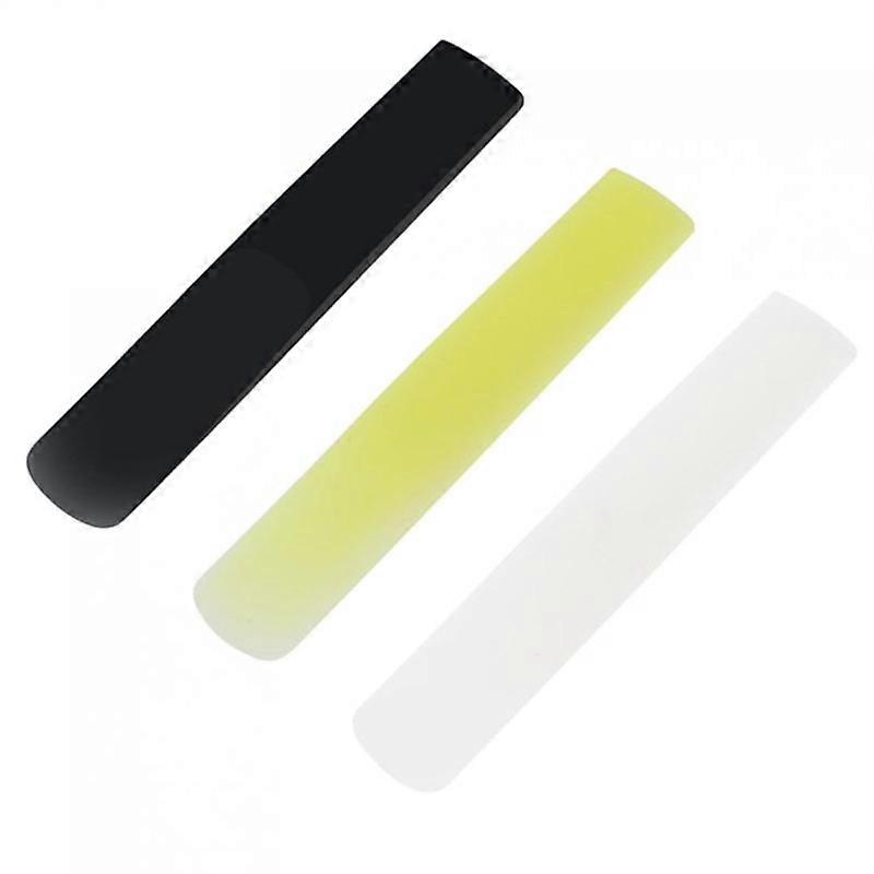 Bb Clarinet Reeds 2.5Strength Clarinet Oboe Reeds 3 Colors Optional Resin Reeds Woodwind Instrument Accessories With General Box