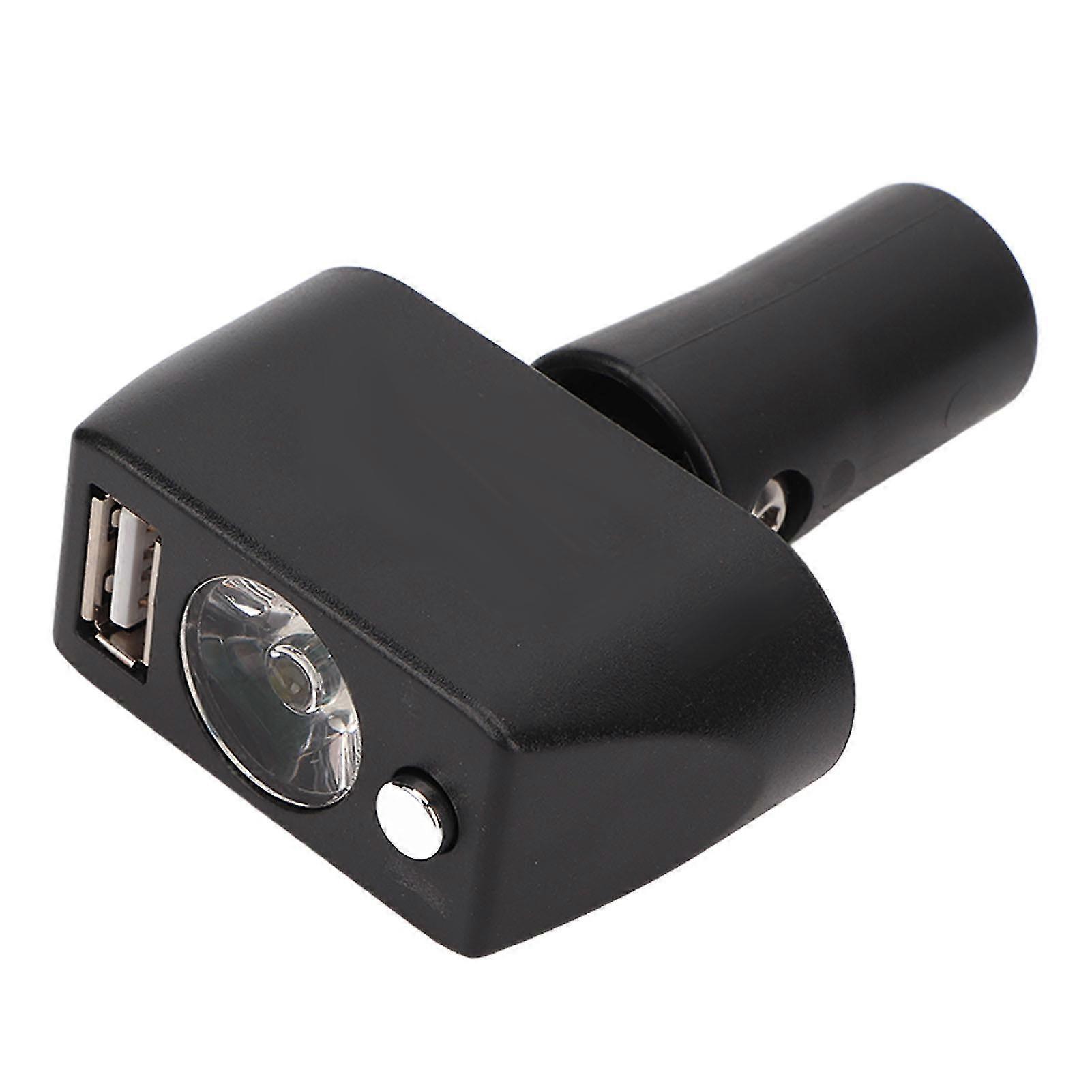 Electric Wheelchair LED Lights 3 Pin XLR Head, with USB Charging, Adjustable Angle for Safe Night Travel