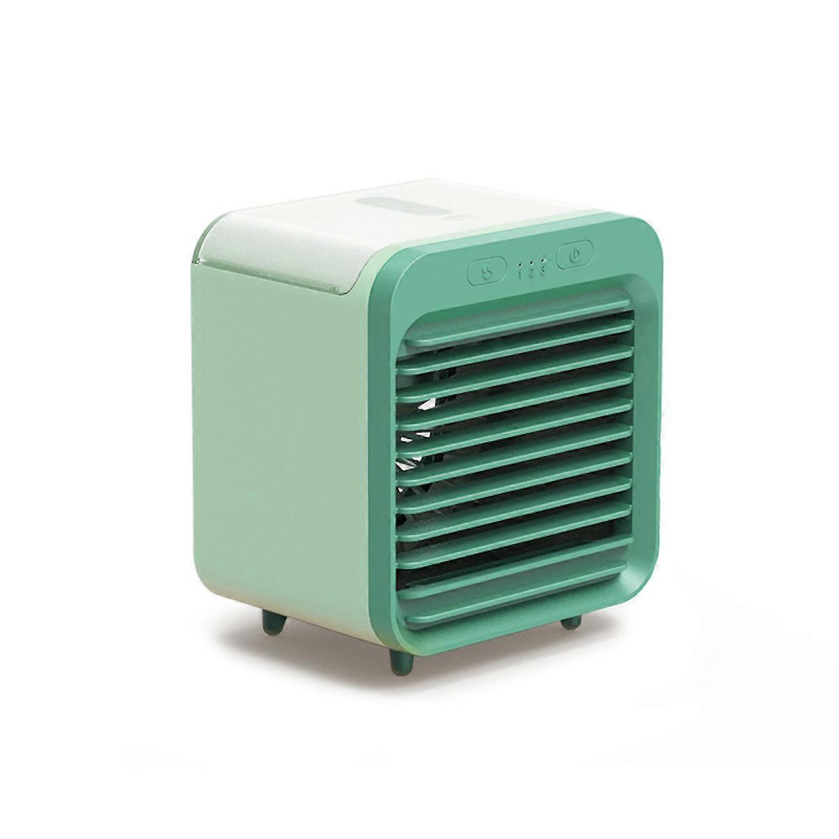 Mini Water Ice Filled Atomizing Fan USB Rechargeable Fan Portable Desktop Fan Quick Cooling for Indoor Outdoor Office Travel