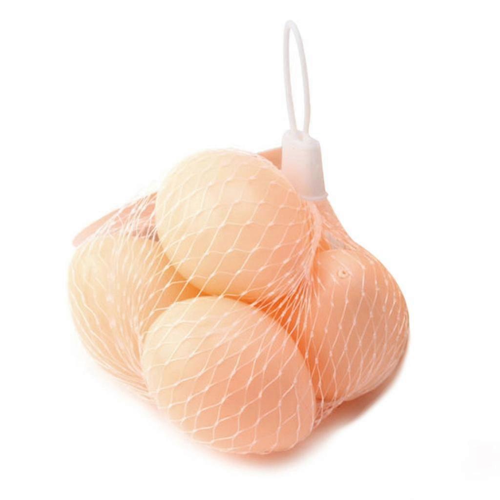 5PCS Plastic Fake Chicken Eggs Poultry Layer Coop Hatching Simulation