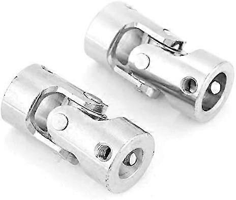 Universal Joint Connector - 6x6mm U-Joint Steering Shaft Coupling For DIY RC Cars, Boats, Robots