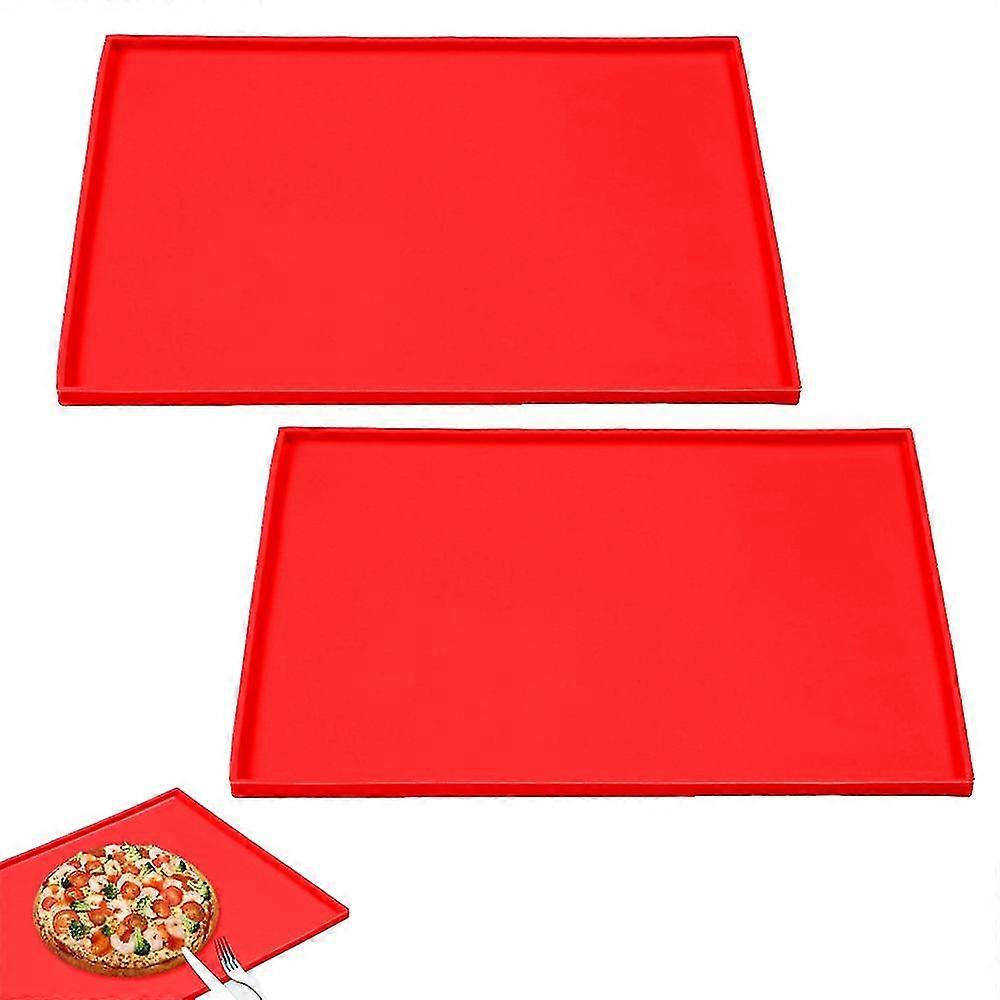 Swiss Roll Cake Mat - Flexible Multipurpose Silicone Sheet Nonstick Jelly Roll Pan Baking Tray Pastry Mat
