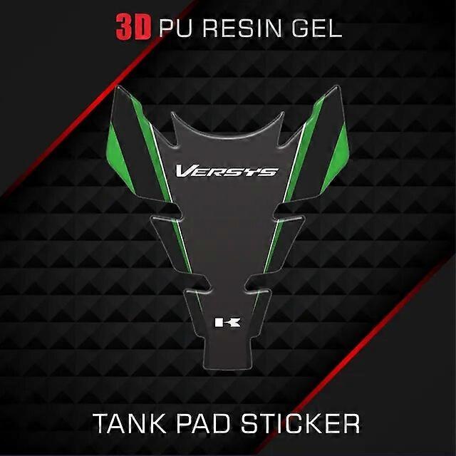 Motorcycle Accessories 3D Fiber Sticker Sets Tank Decal Protector Pad Set for Versys 650 Versys X300 650 1000Vehicle Wraps