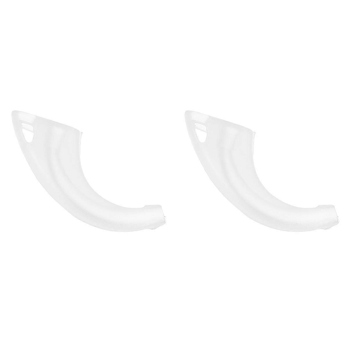 2 pcs  Hearing Aid Ear Hook Plastic Ear Mold Hook Hearing Aid Accessory Part