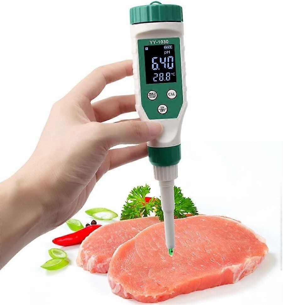 PH Meter High Accuracy Sensors Intelligent Temp Acidity Tester