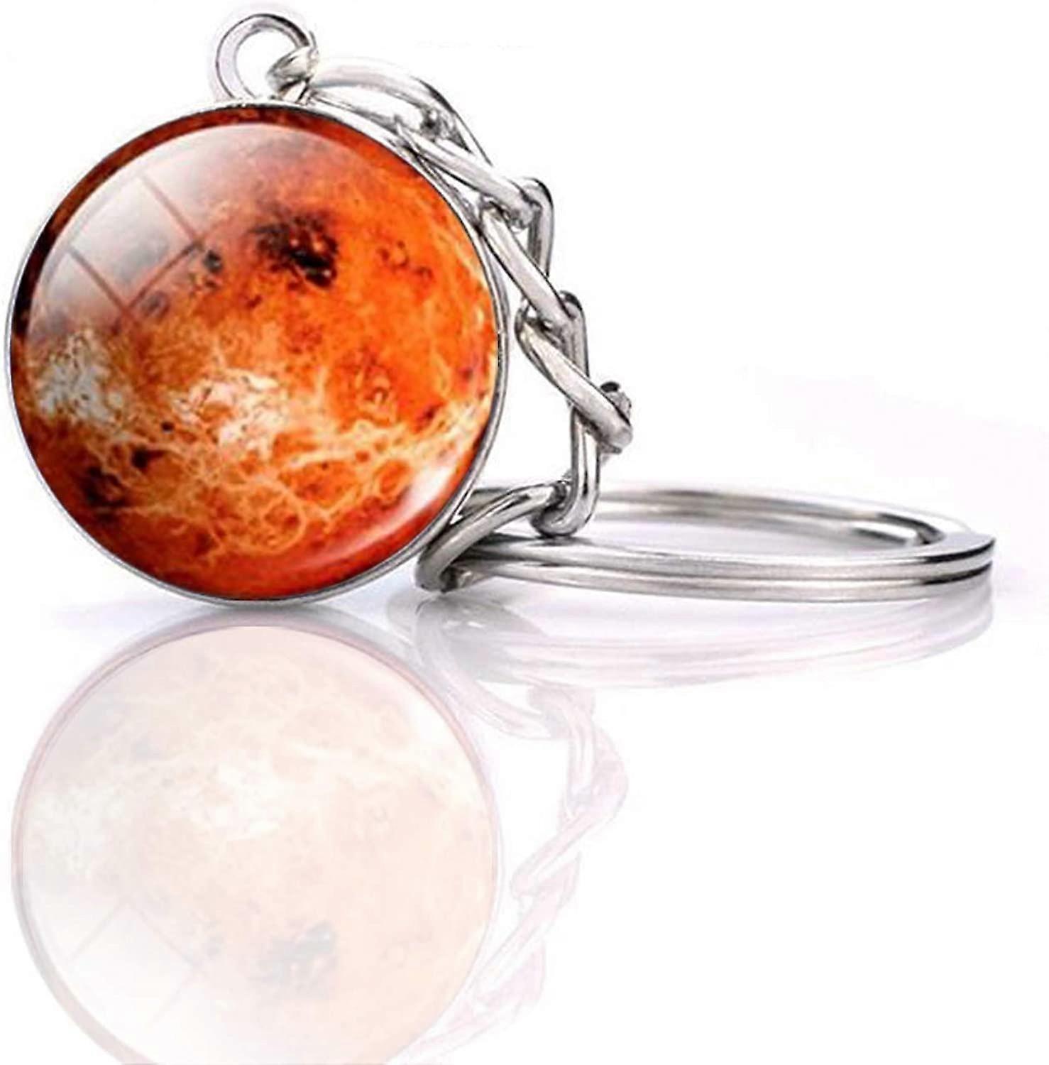 Solar System Planet keychain Accessories Pendant Glow In The Dark Venus-1 -