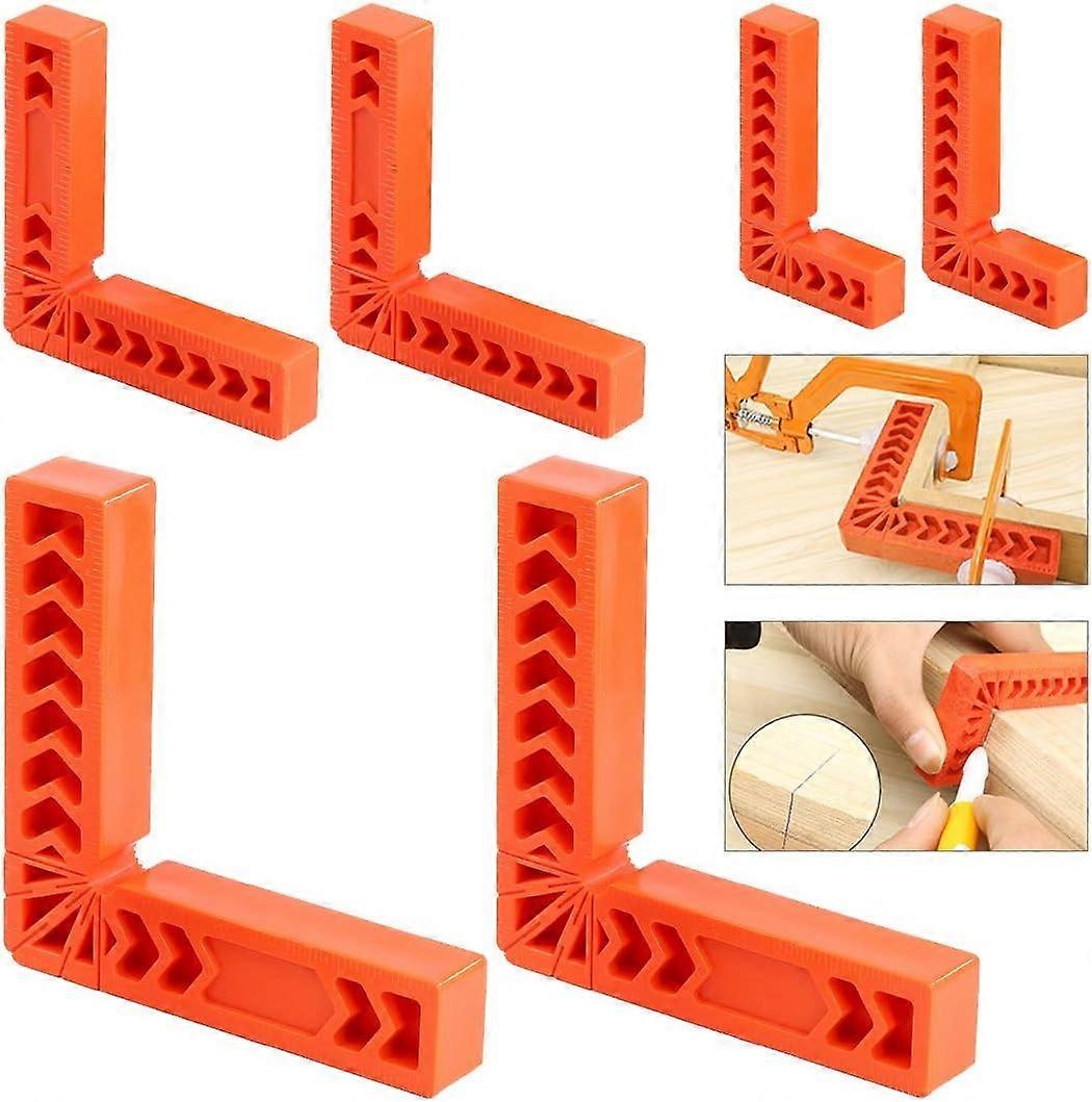 Angle Brackets for Woodworking Photo Frames Boxes Cabinets or Drawers L Angle Ruler Right Angle Carpentry Tools