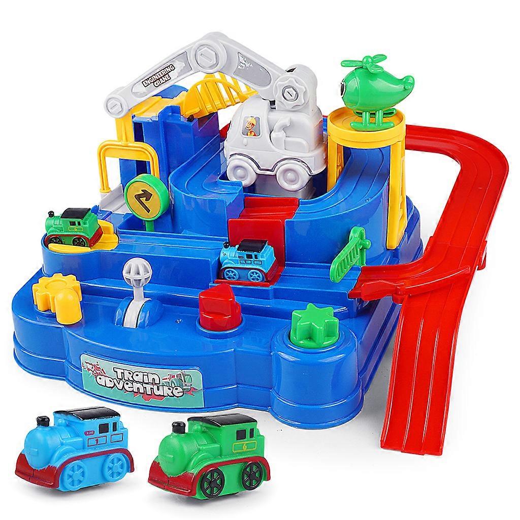 Transportation Toys Table Portable Multifunctional Real Scene Adventure Set